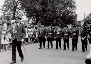 Der Hat d‘r lans beim Schützenfest 1962