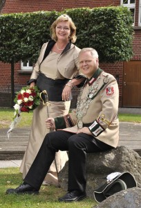 Das Dormagener Königspaar Rainer und Jutta Warstat genießt ihr Regentschaftsjahr. FOTO: Freibeuter
